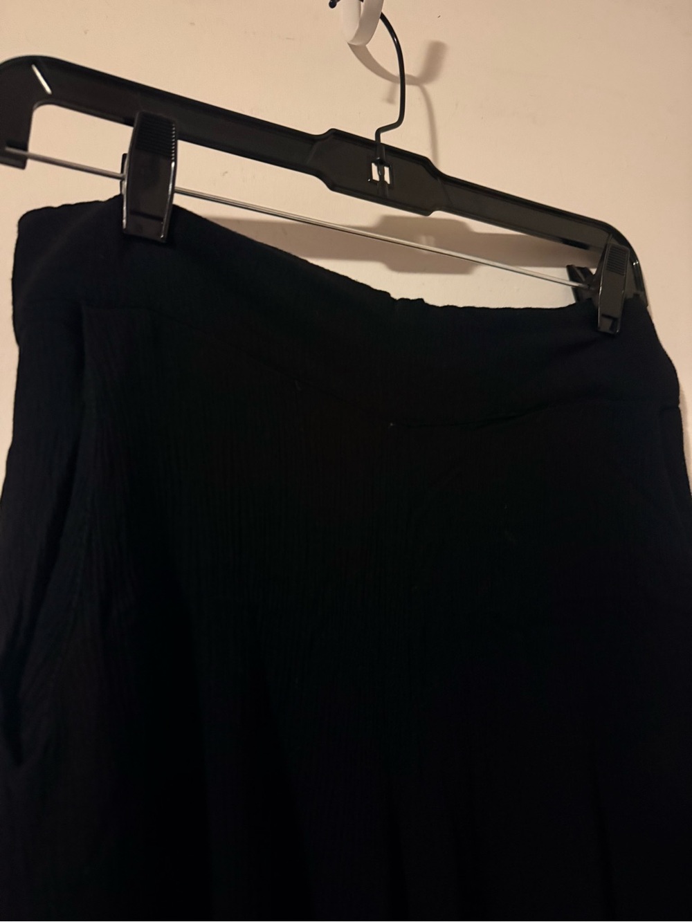 Ava Sky Black Rayon pants